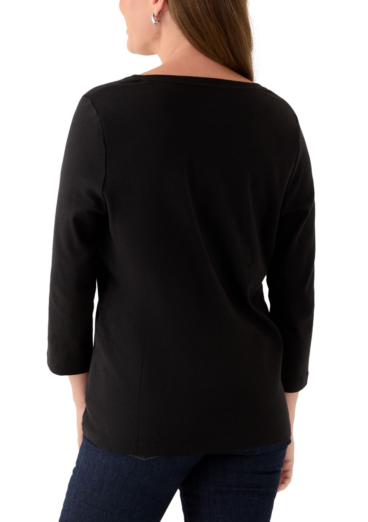 Petite V-Neck T-Shirt