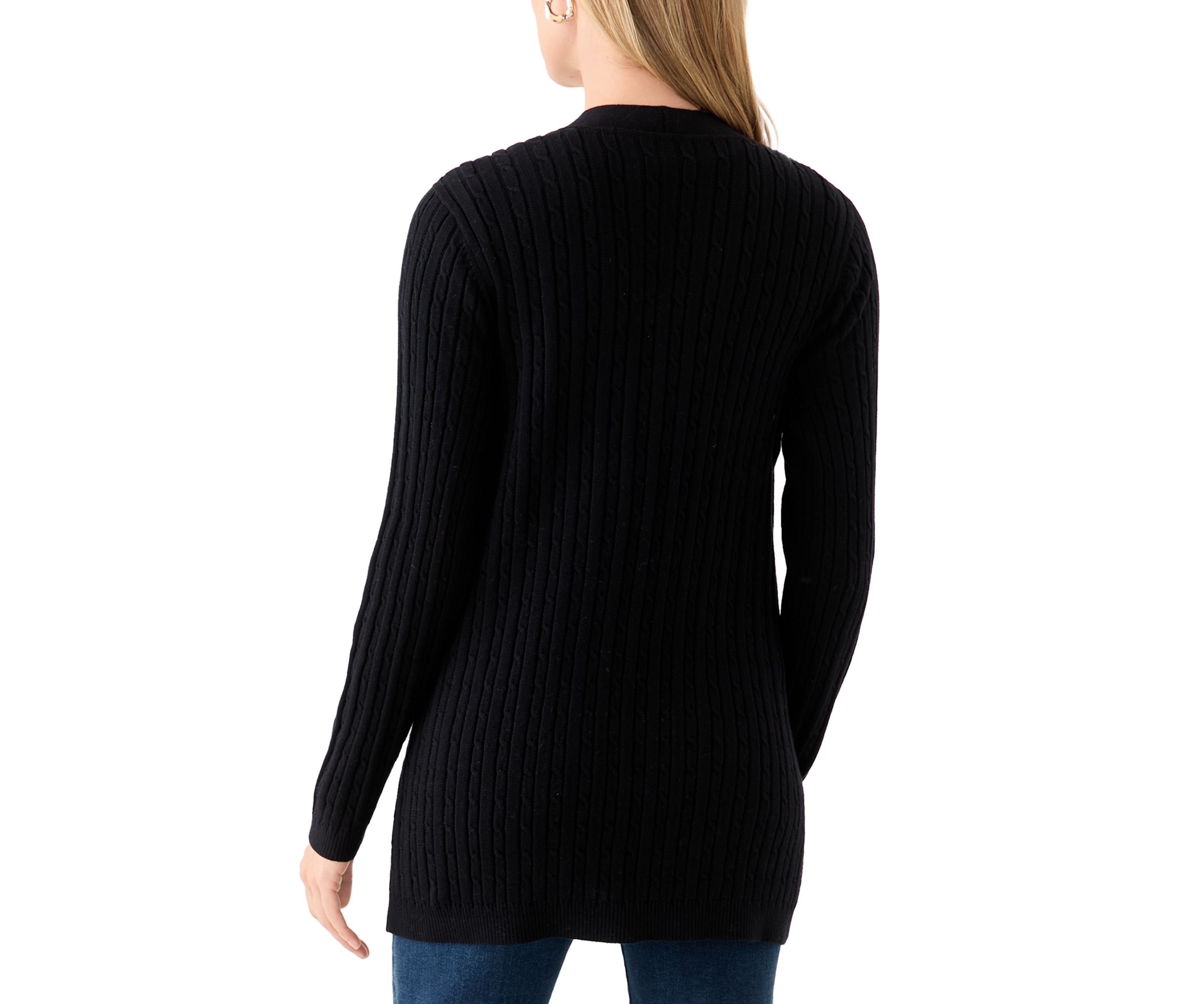 Petite Cable Cardigan 