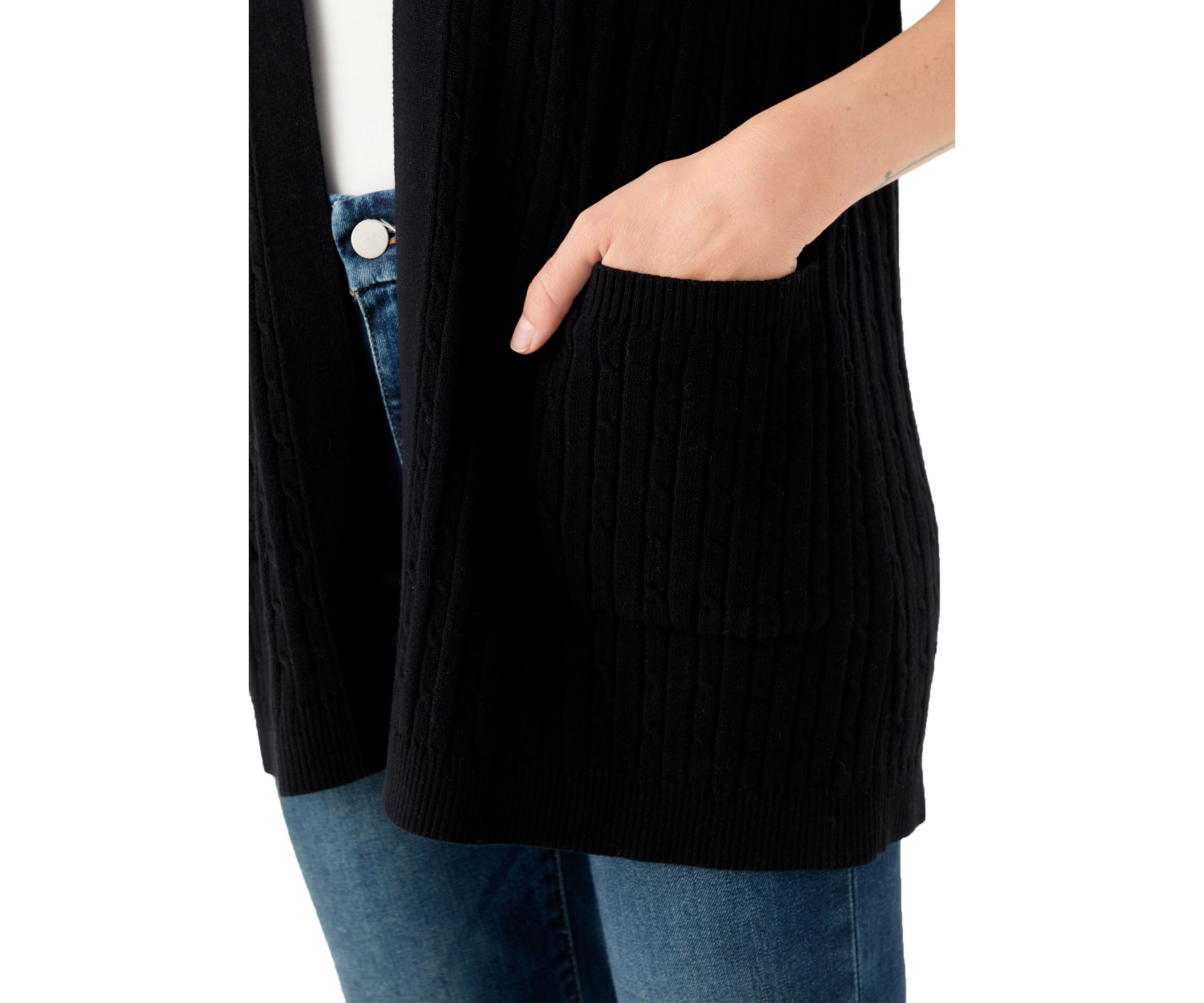 Petite Cable Cardigan 