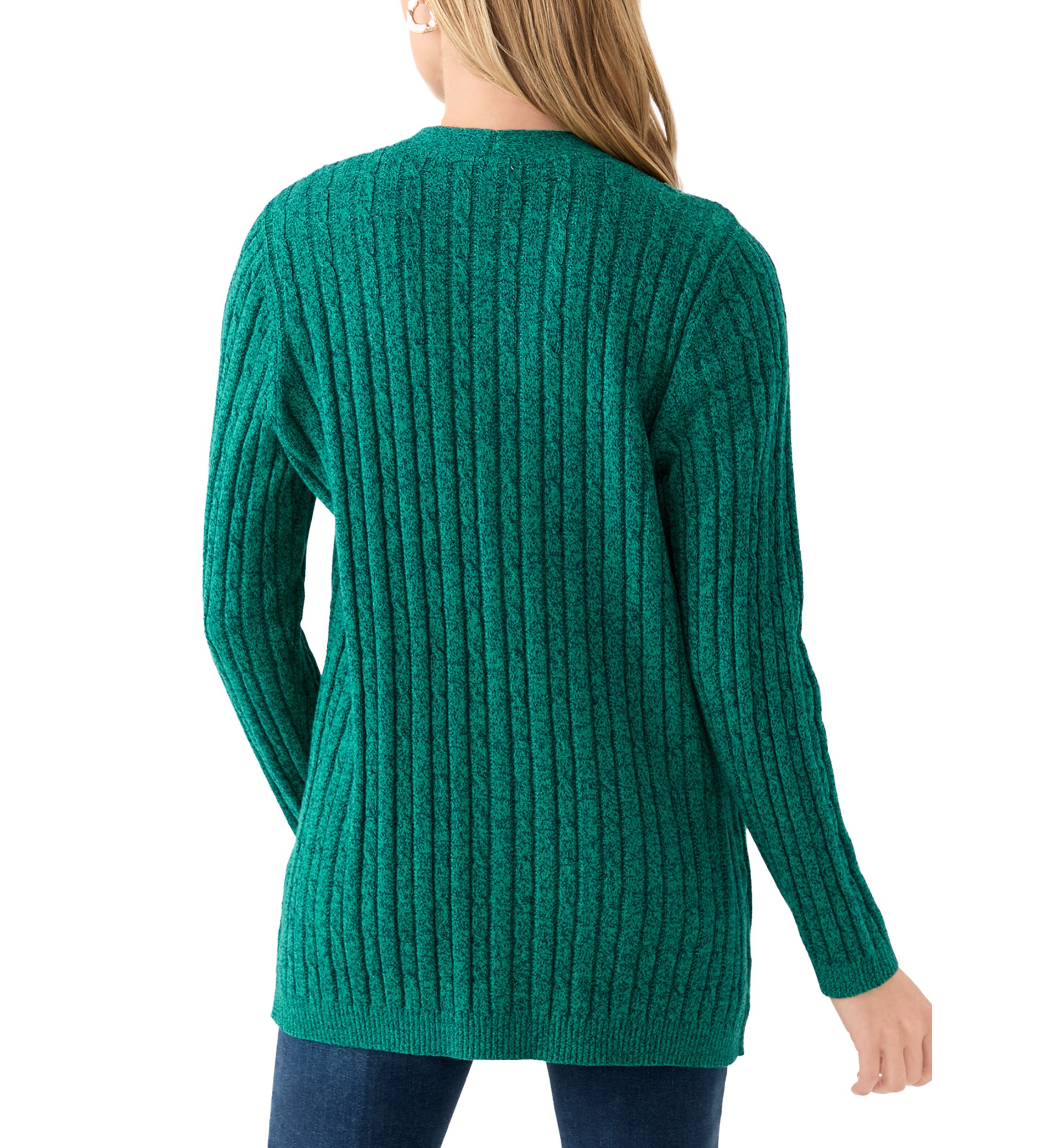 Petite Cable Cardigan 