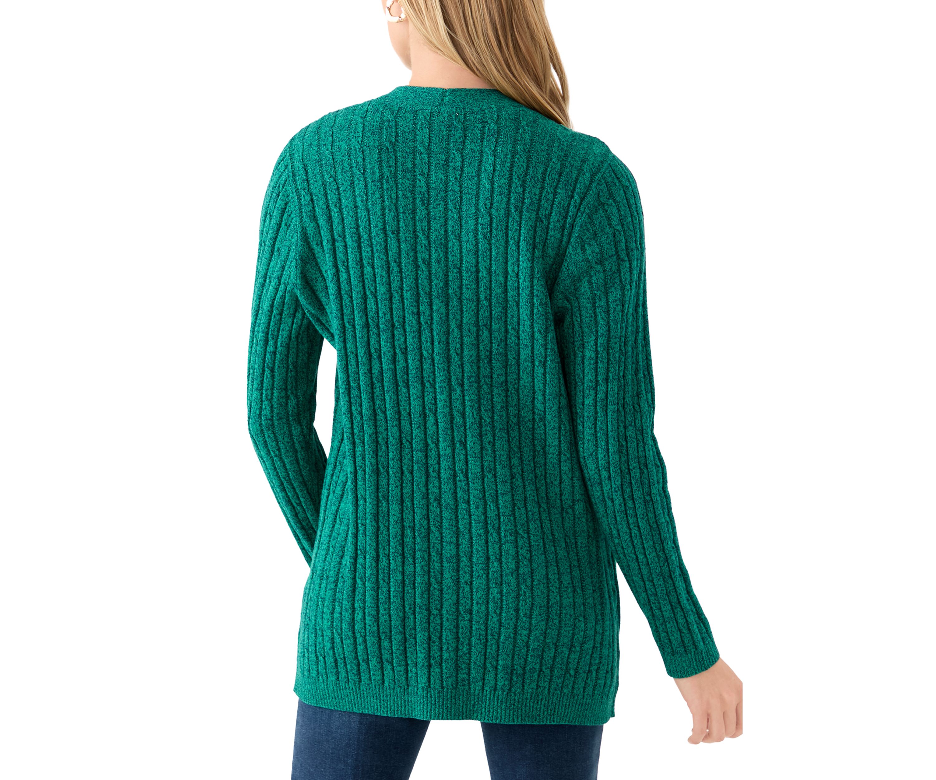 Petite Cable Cardigan 
