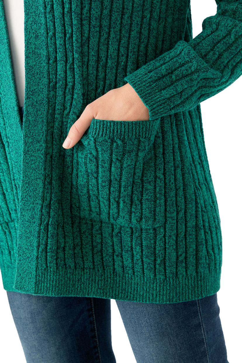 Petite Cable Cardigan 