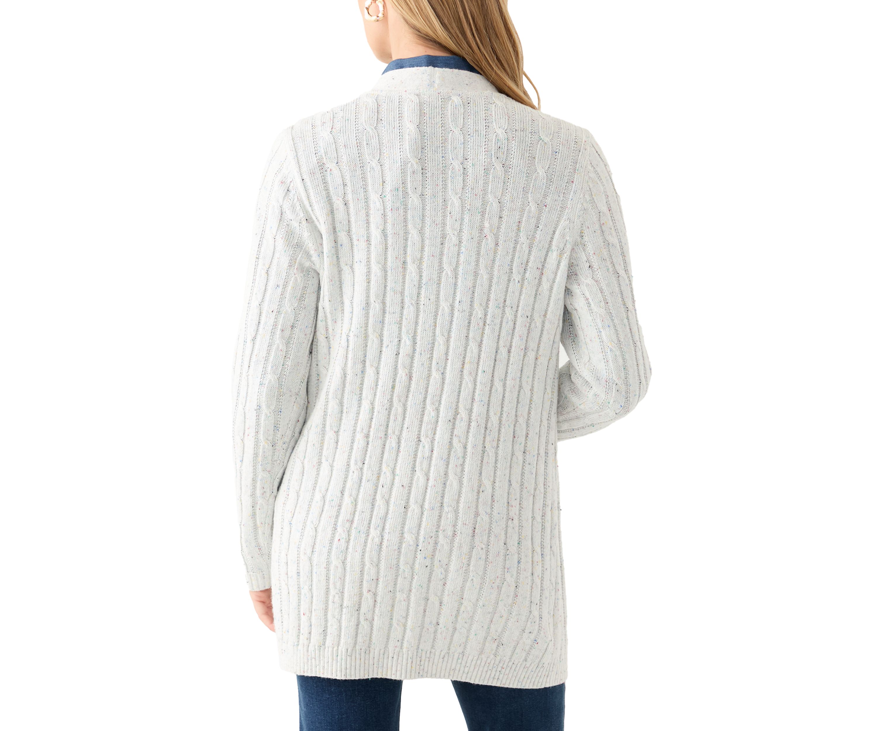 Petite Cable Cardigan 