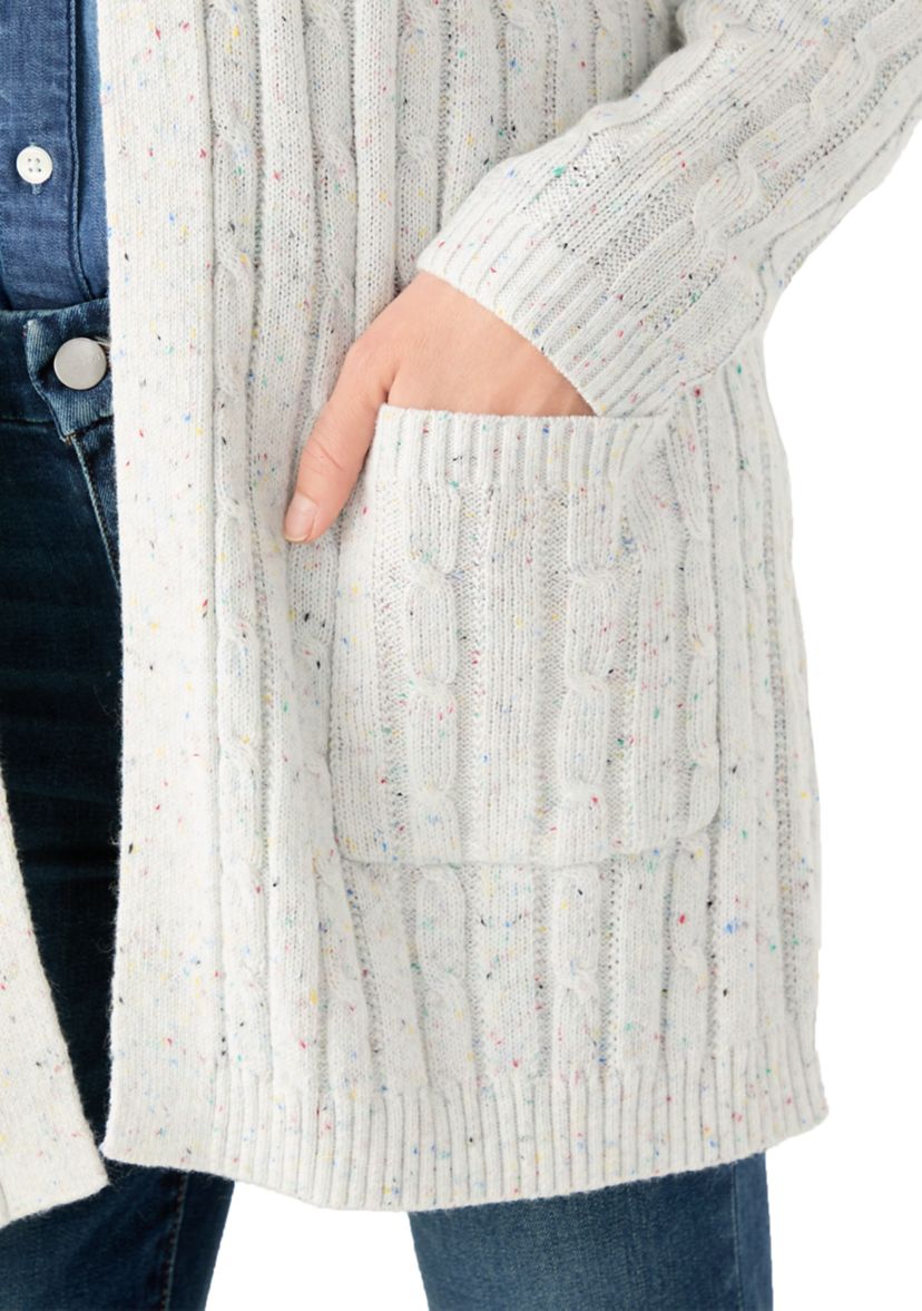 Petite Cable Cardigan 