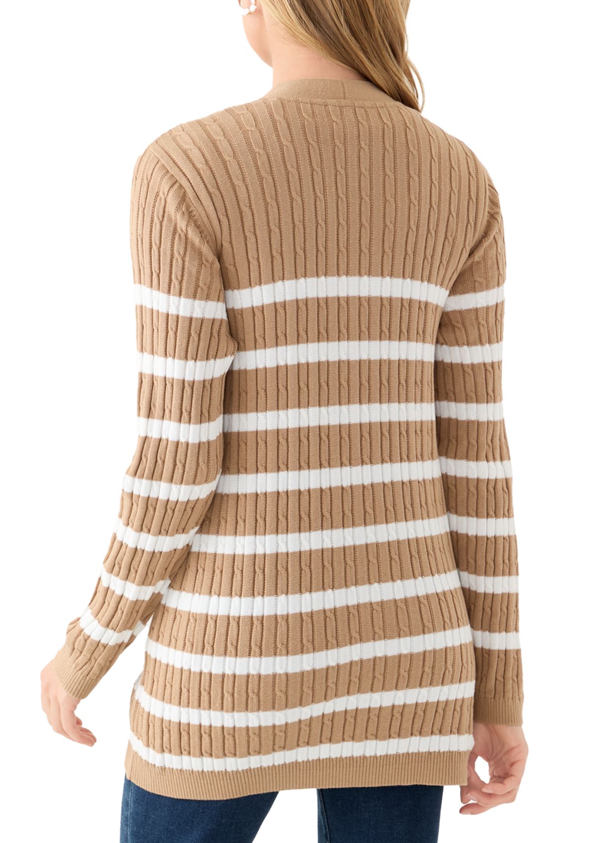 Petite Cable Cardigan 