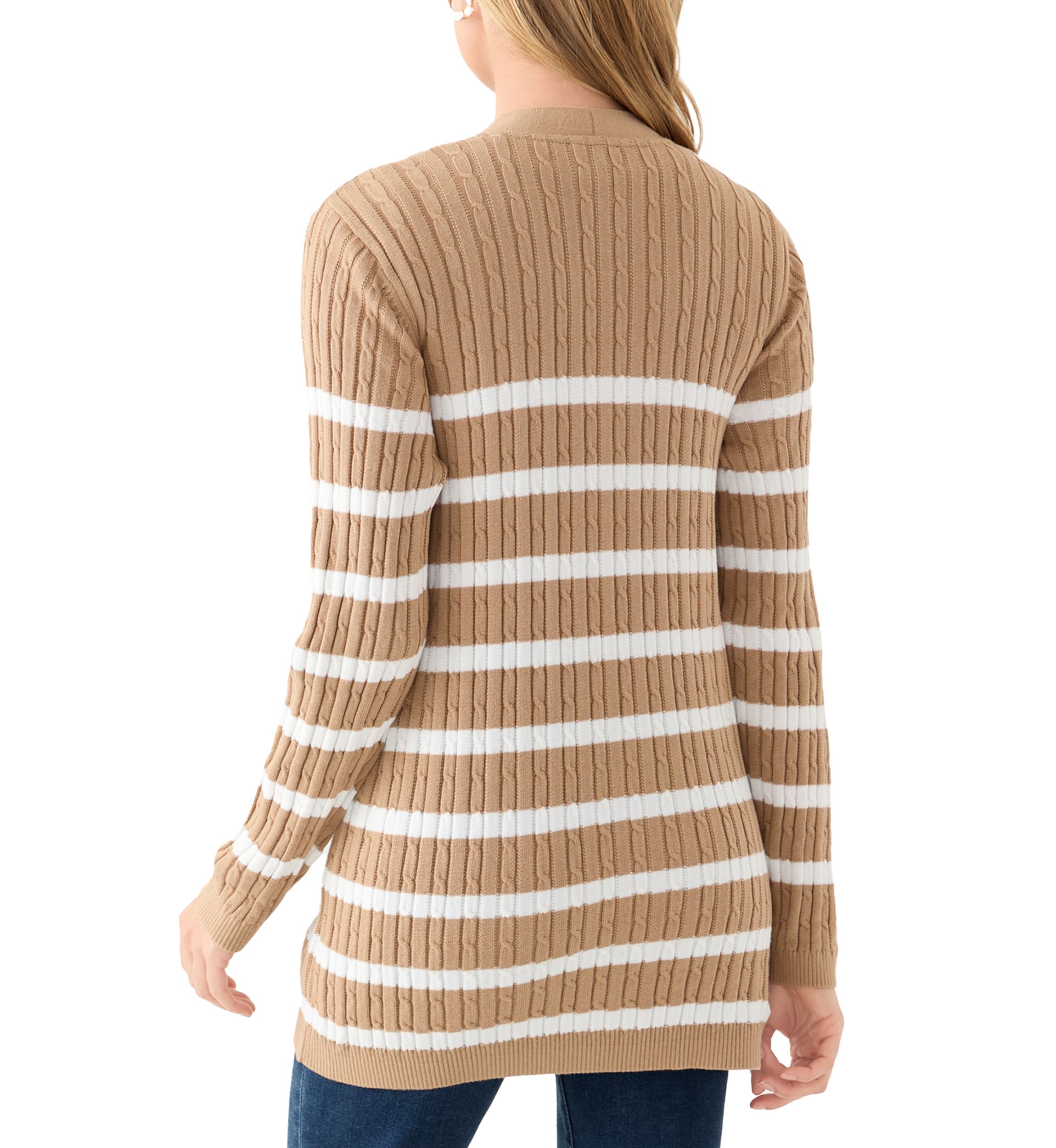 Petite Cable Cardigan 