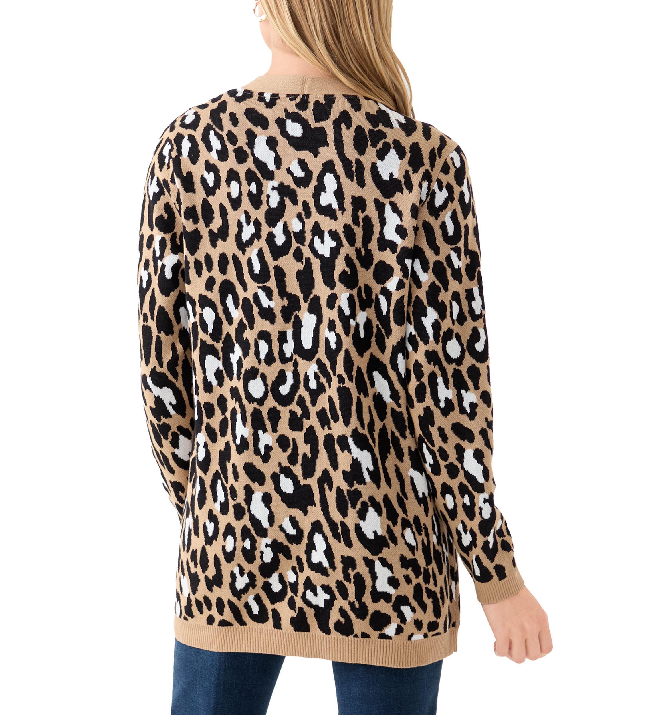 Petite Jacquard Cardigan 