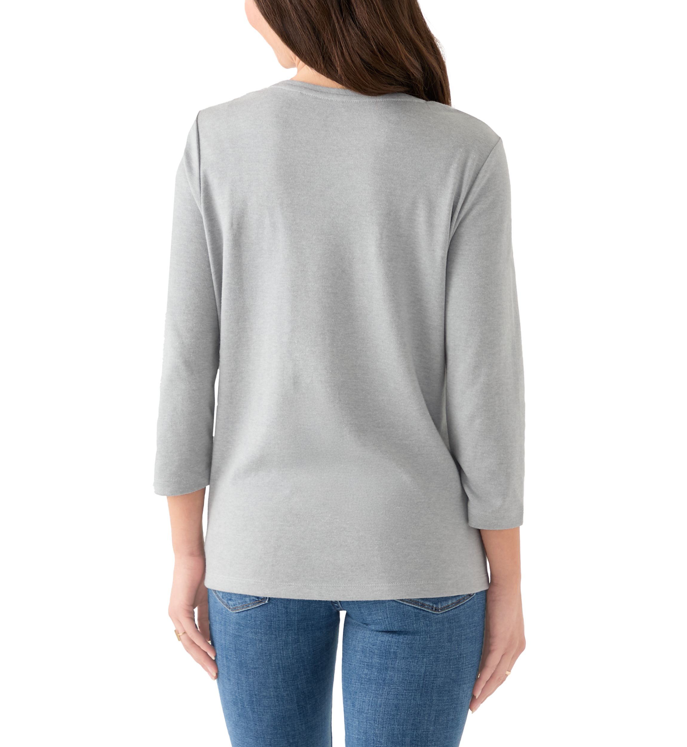Petite Snowflake Graphic T-Shirt