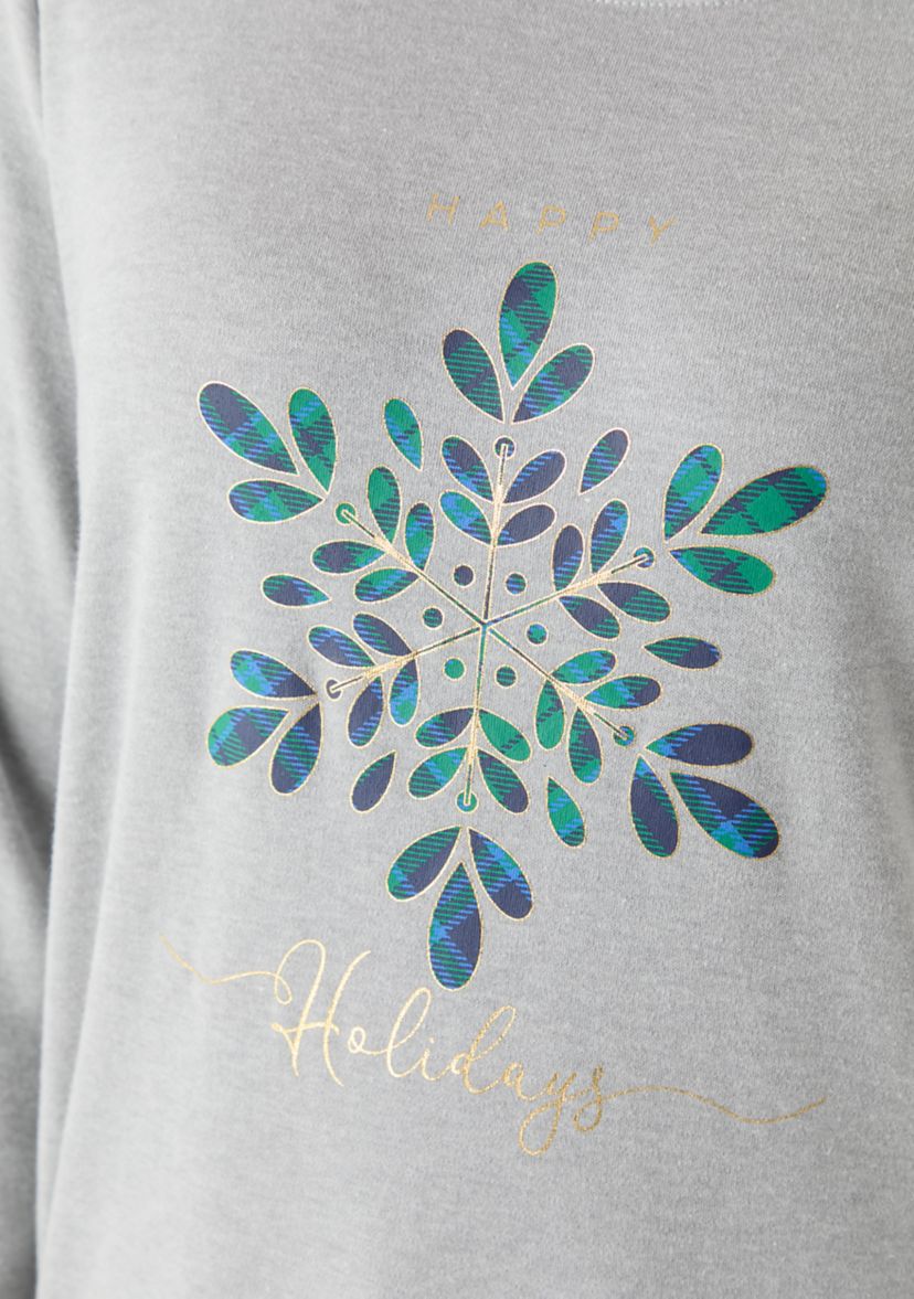 Petite Snowflake Graphic T-Shirt