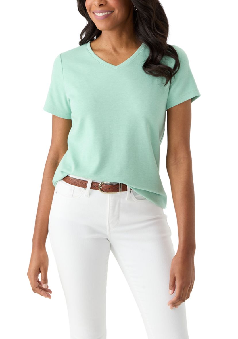 Petite V-Neck T-Shirt 