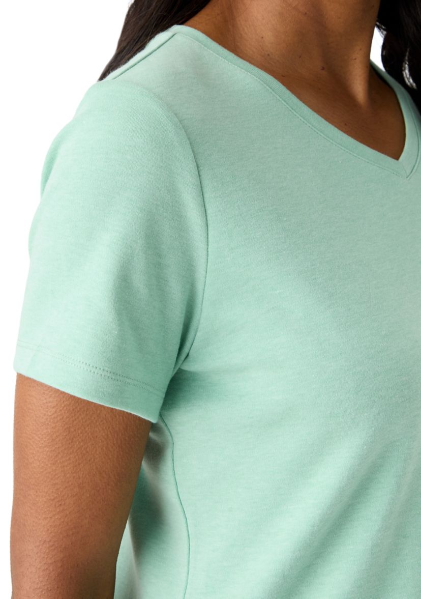 Petite V-Neck T-Shirt 