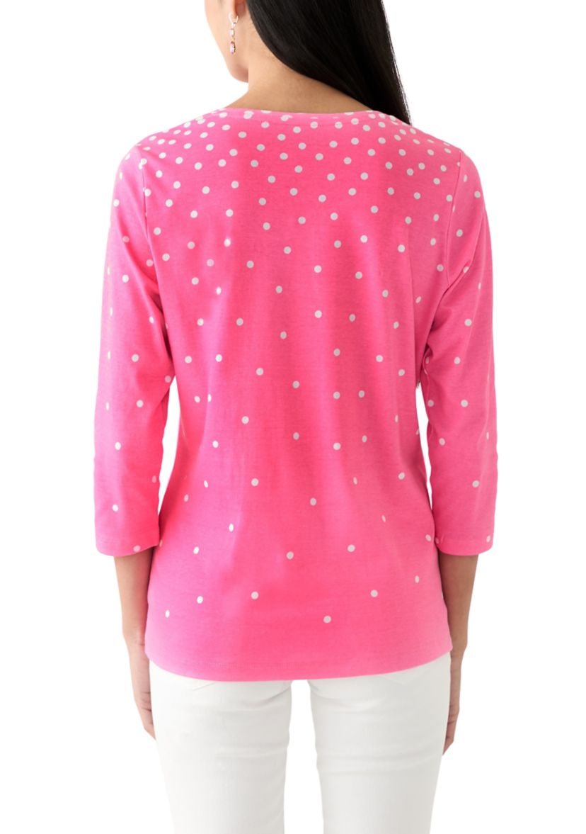 Petite Placement Print T-Shirt 
