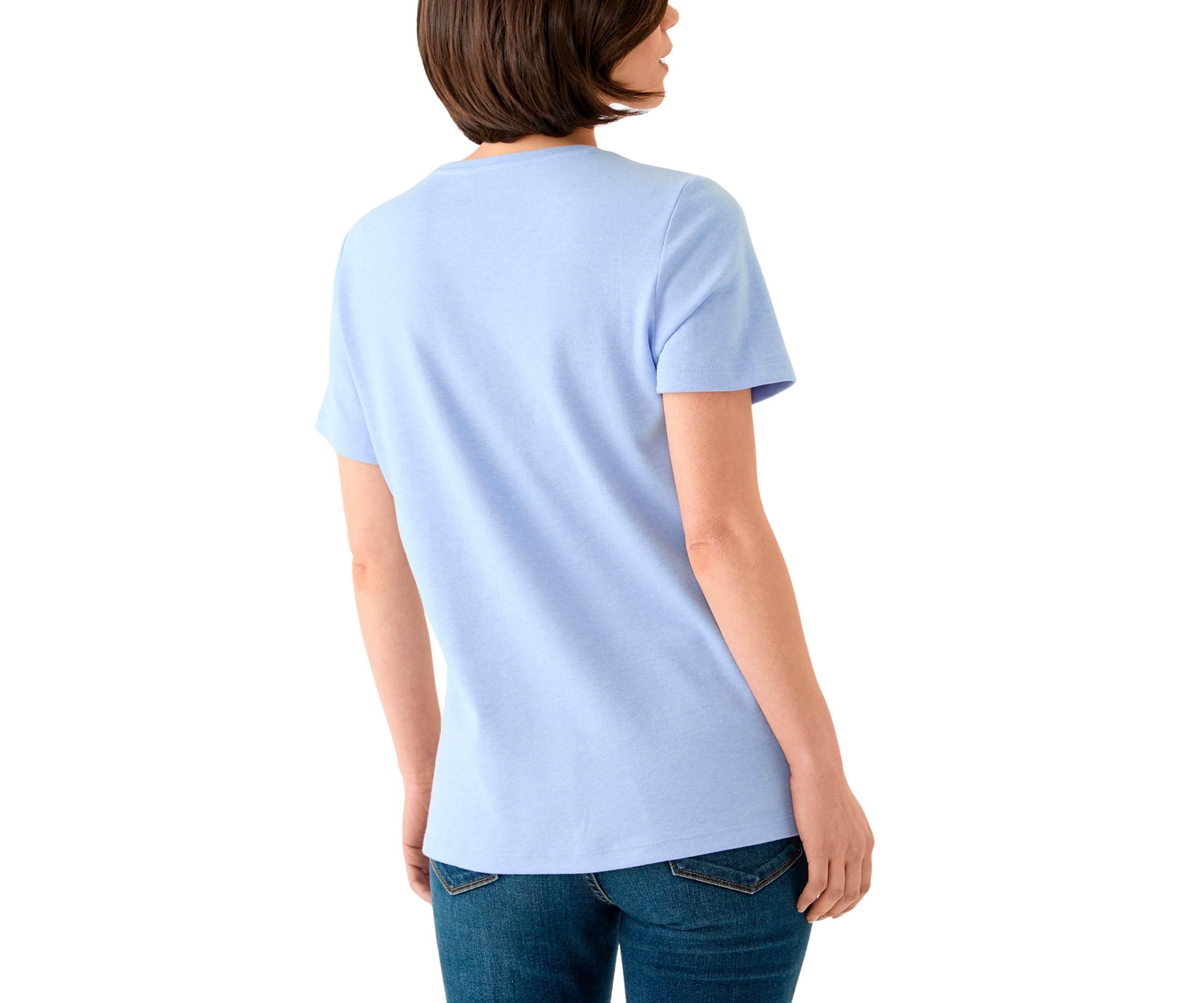 Petite Heather Graphic T-Shirt 