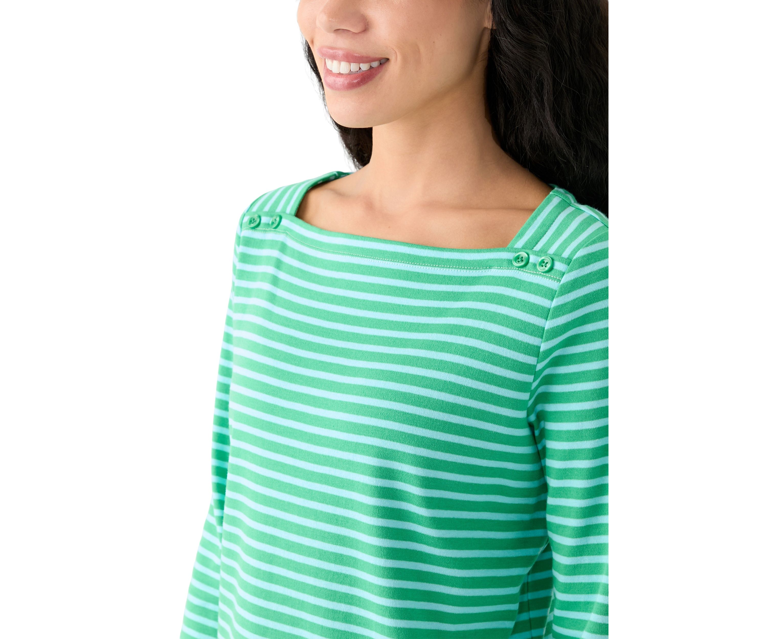 Petite Square Neck Top