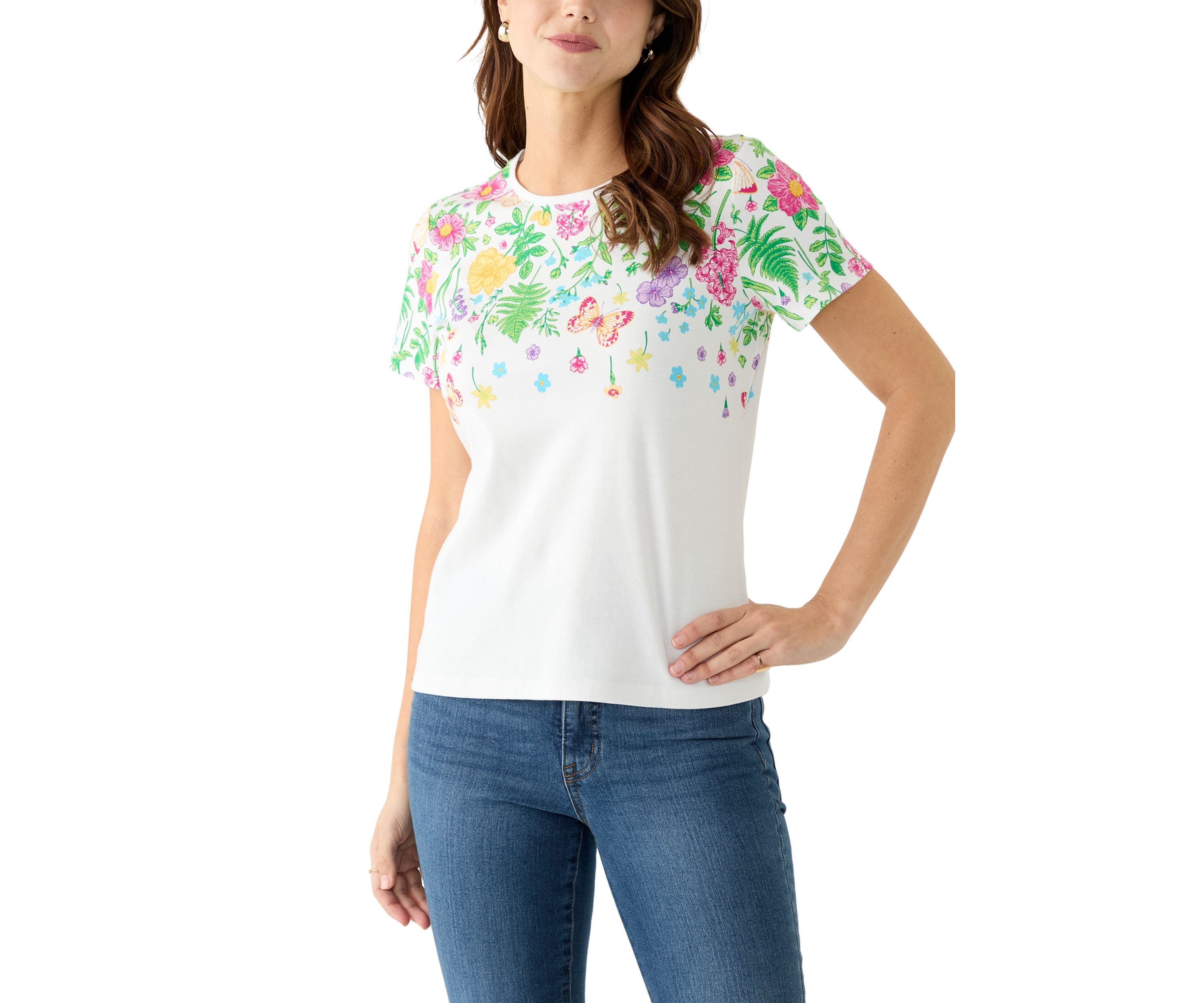 Petite Cotton T-Shirt 