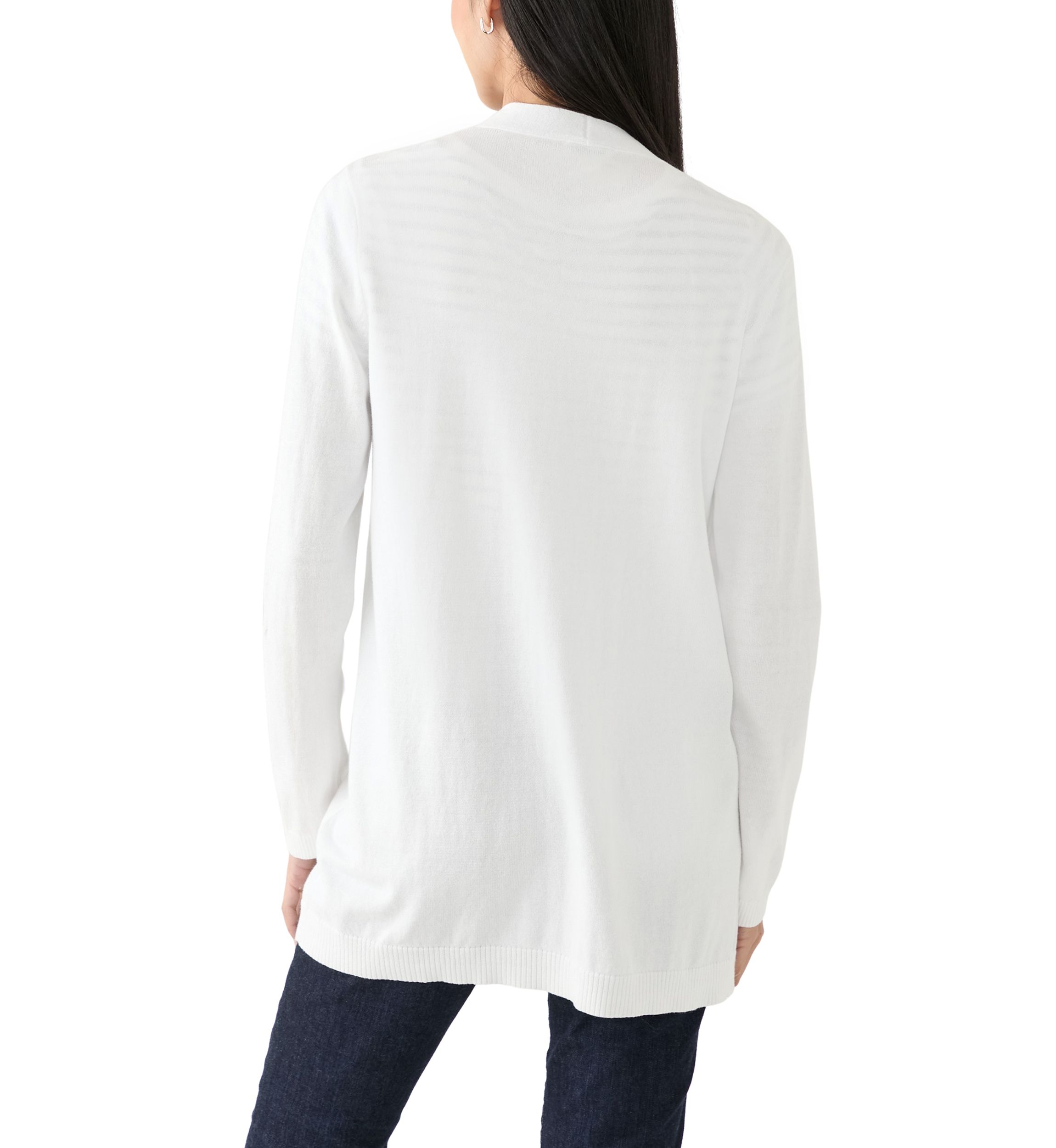 Petite Roll Tab Cardigan 