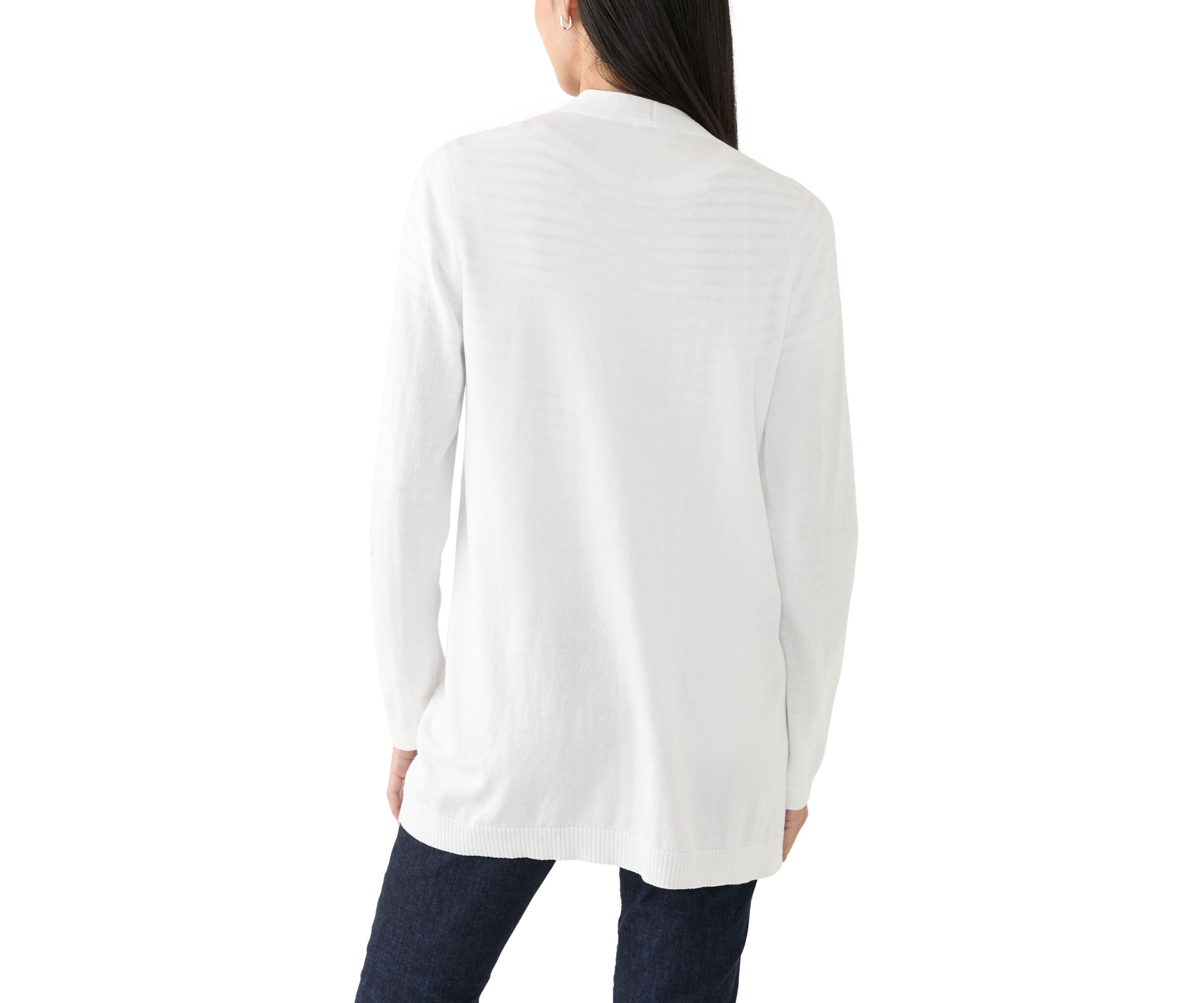 Petite Roll Tab Cardigan 