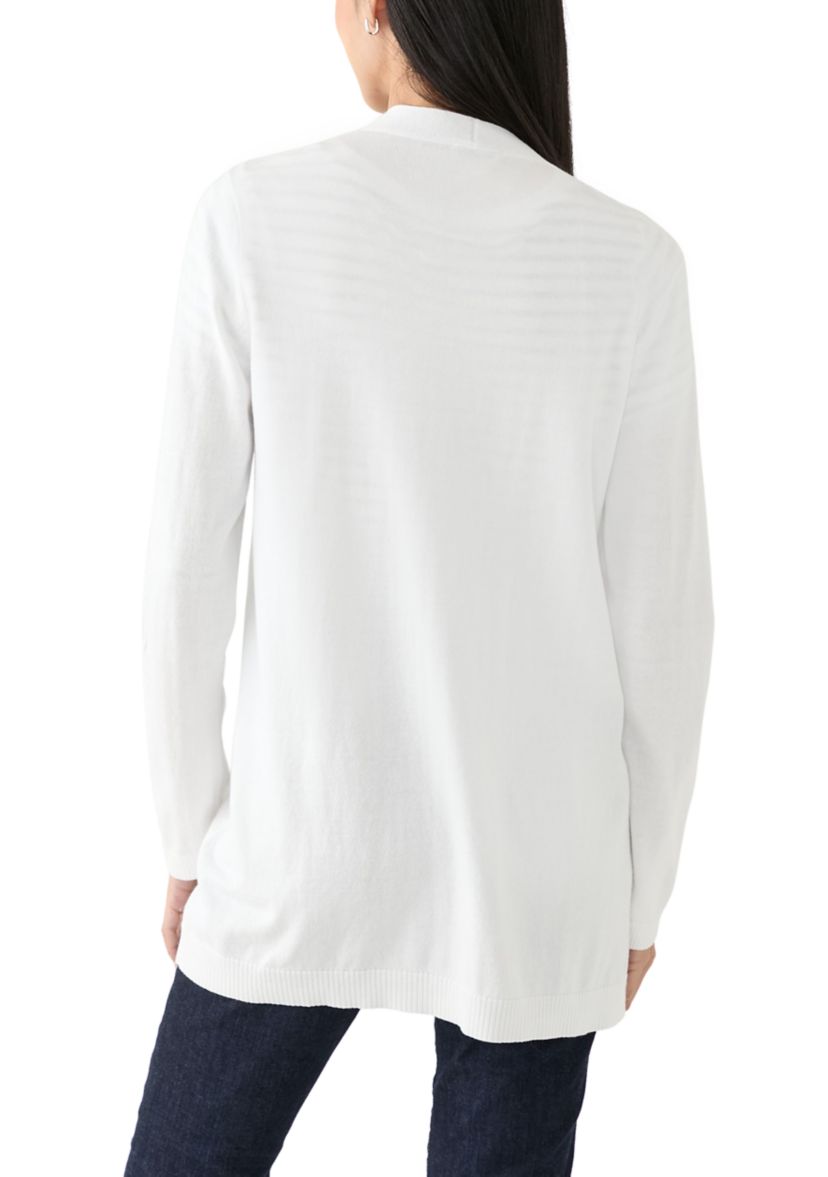 Petite Roll Tab Cardigan 
