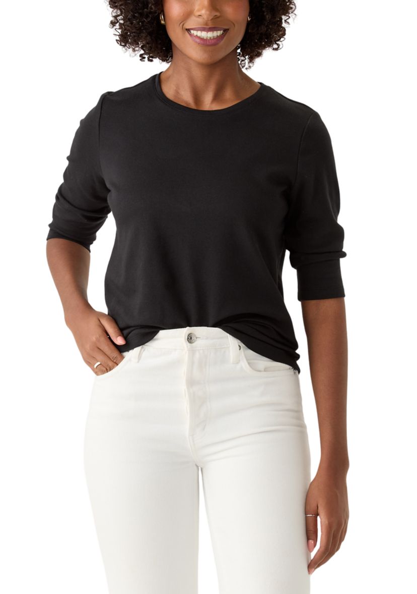 Petite 3/4 Sleeve T-Shirt 