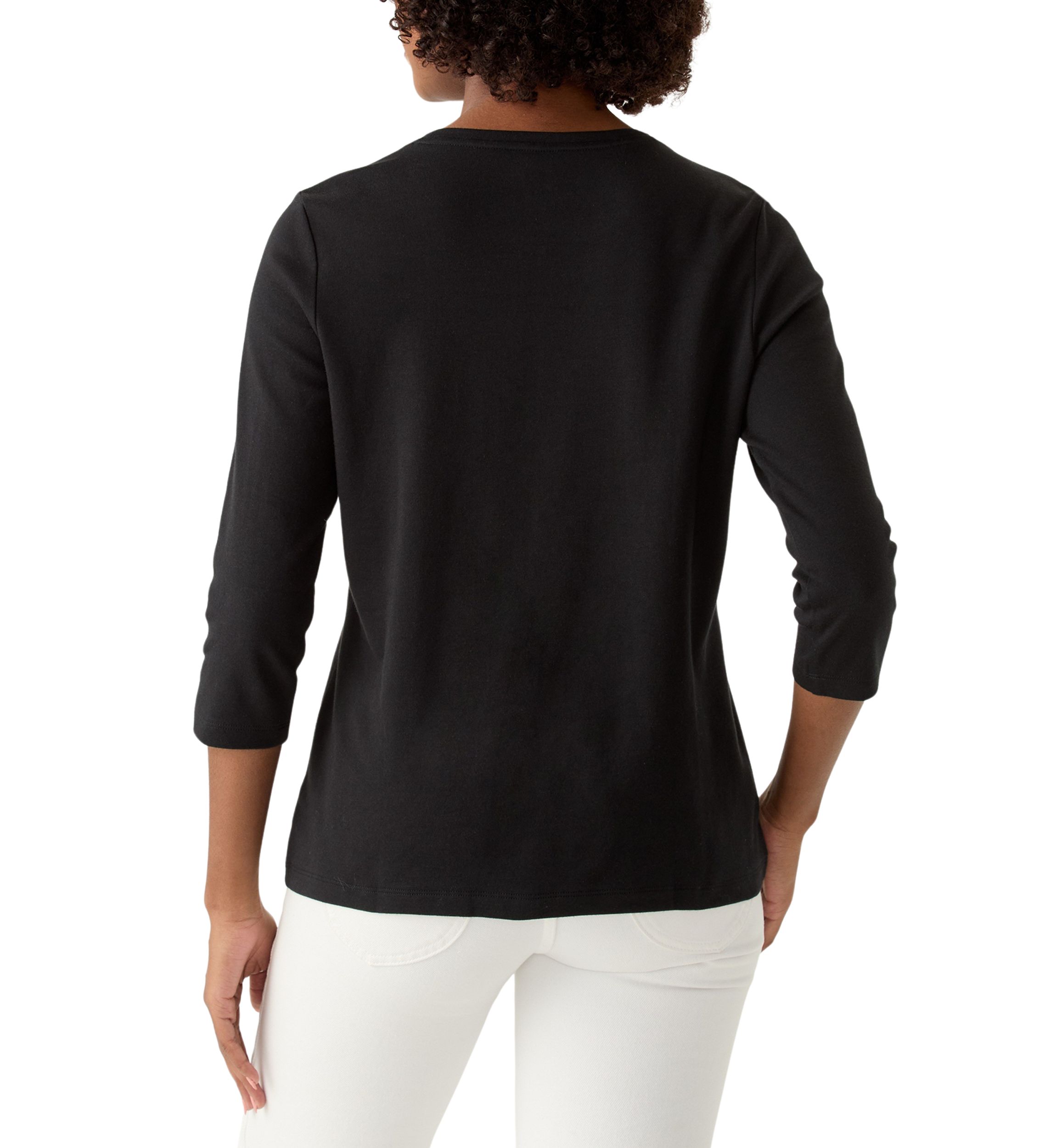 Petite 3/4 Sleeve T-Shirt 