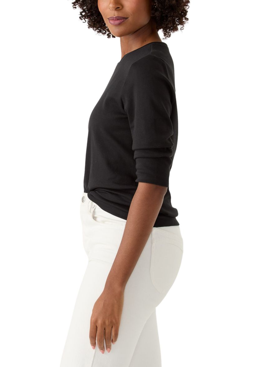 Petite 3/4 Sleeve T-Shirt 