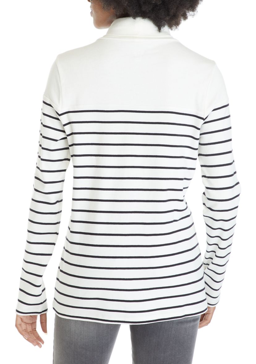 Womens Long Sleeve Turtleneck Shirt