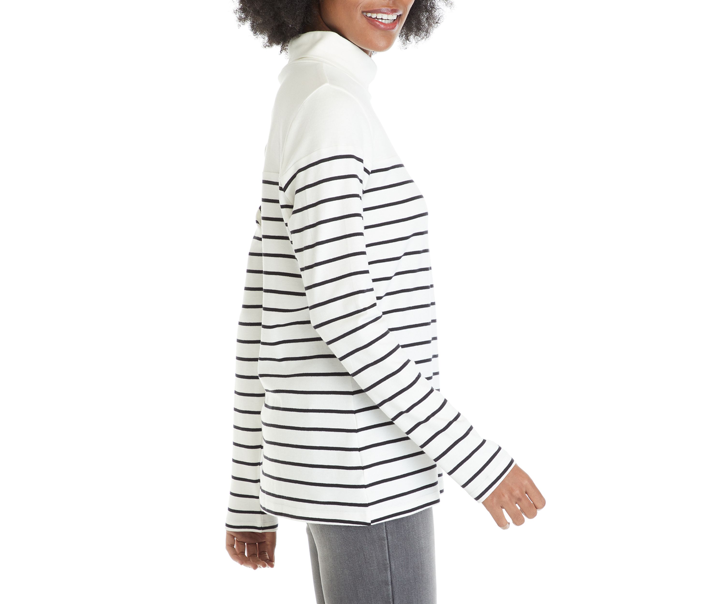 Womens Long Sleeve Turtleneck Shirt