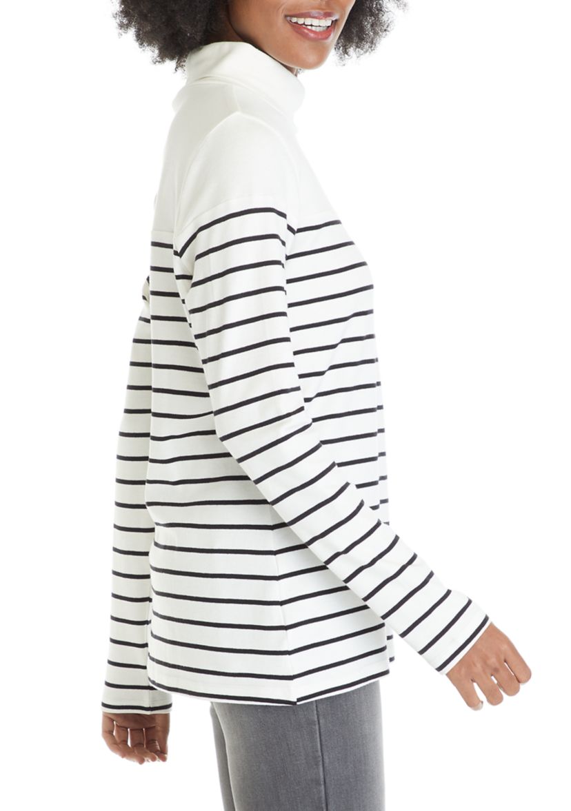 Womens Long Sleeve Turtleneck Shirt