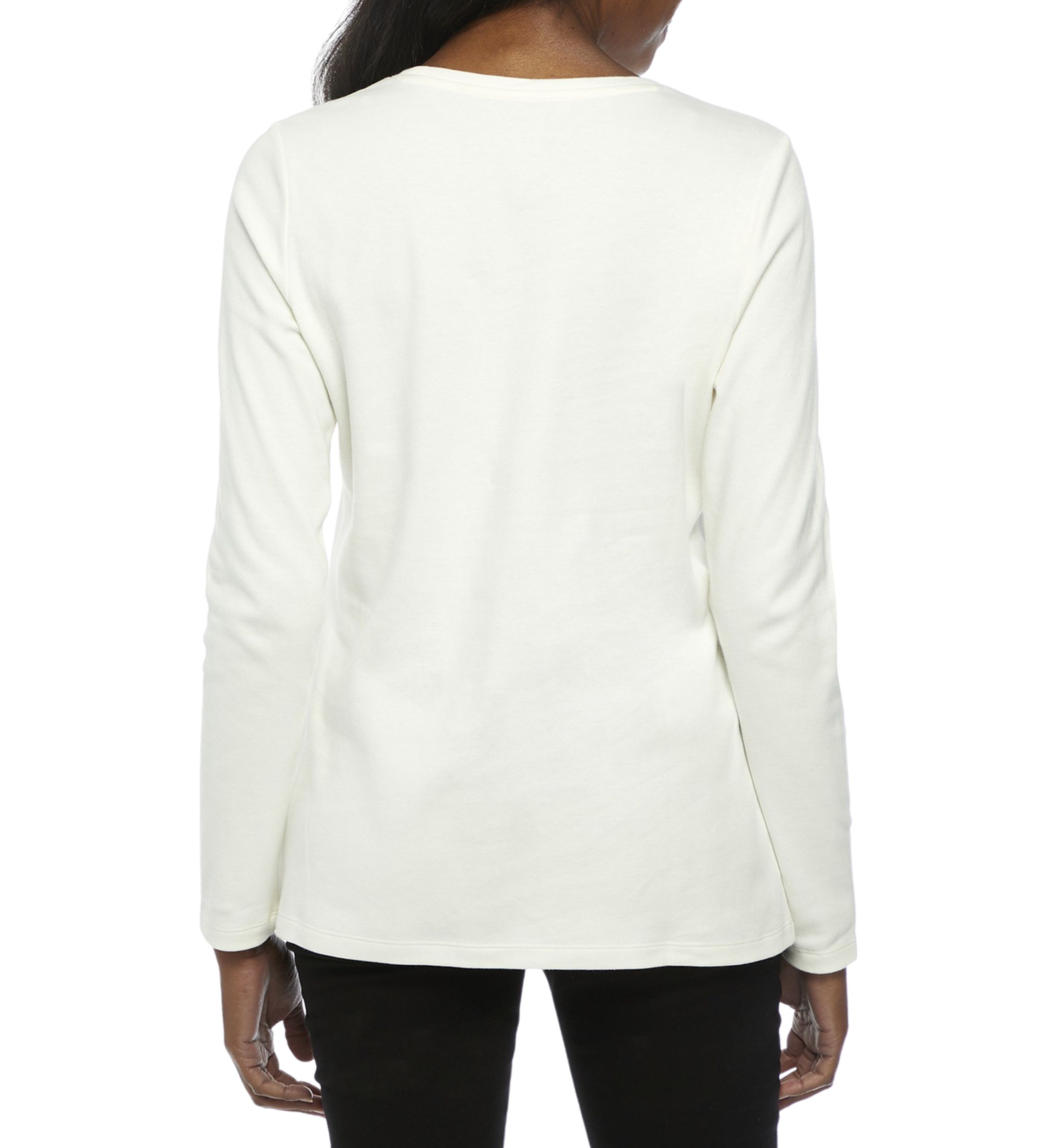 Womens Long Sleeve Graphic T-Shirt 