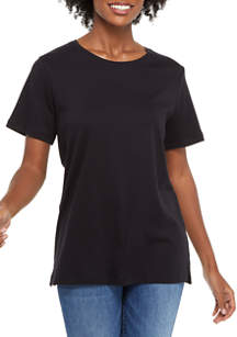 Kim Rogers® Women's Short Sleeve Cotton T-Shirt | belk