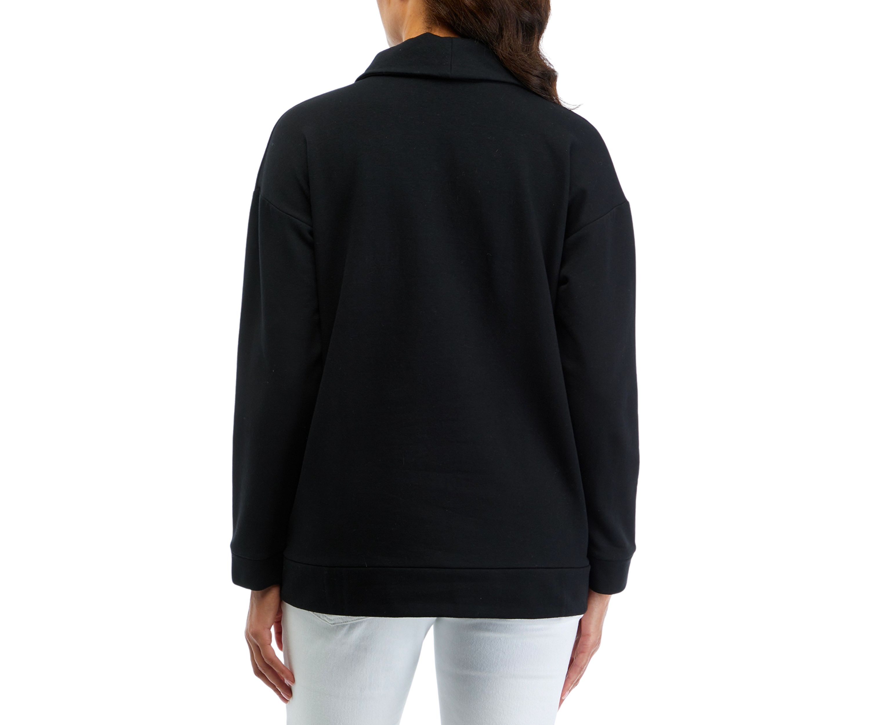 Womens Cowl Neck Sweatshirt