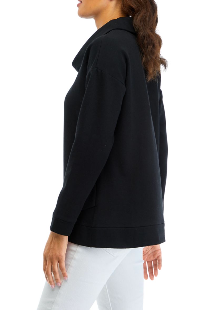 Womens Cowl Neck Sweatshirt