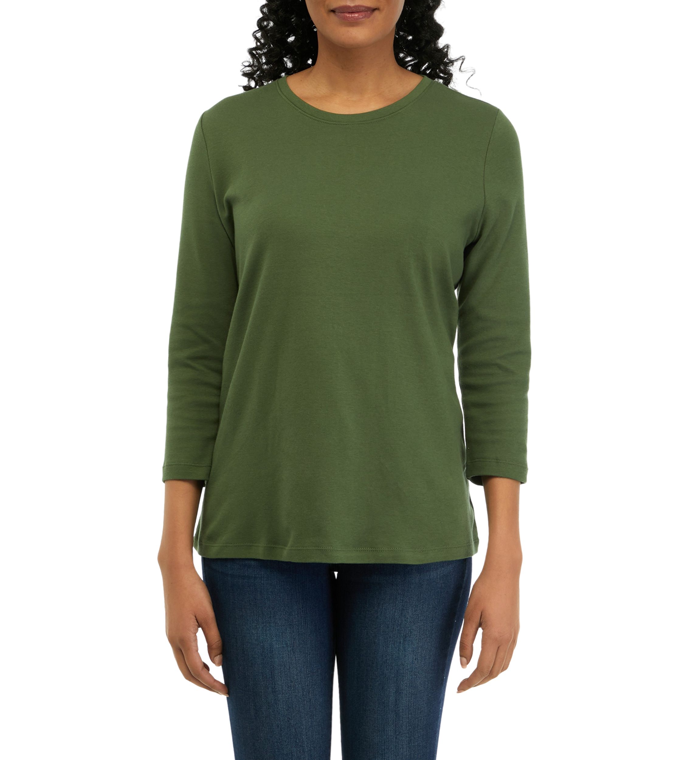 Womens Solid Fashion T-Shirt