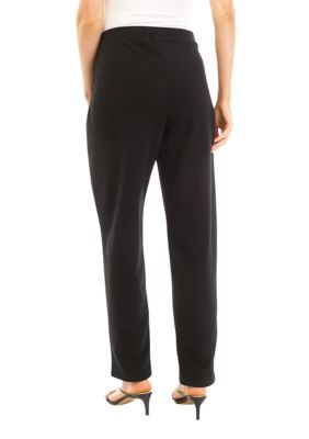 Kim Rogers® Straight Leg Tech Stretch Pants - Tall