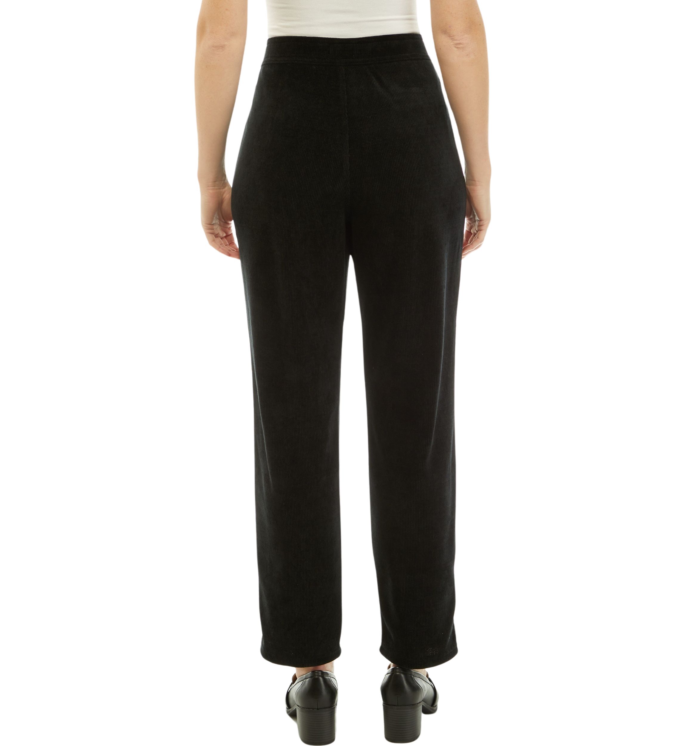 Womens Pull On Knit Corduroy Pants