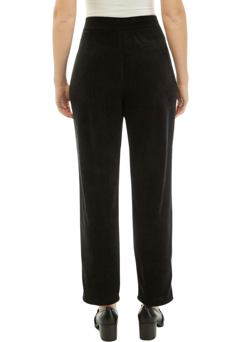 Womens Pull On Knit Corduroy Pants