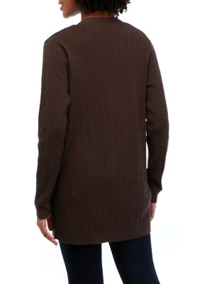 Kim Rogers Longsleeve Open Front Cardigan Sweaters