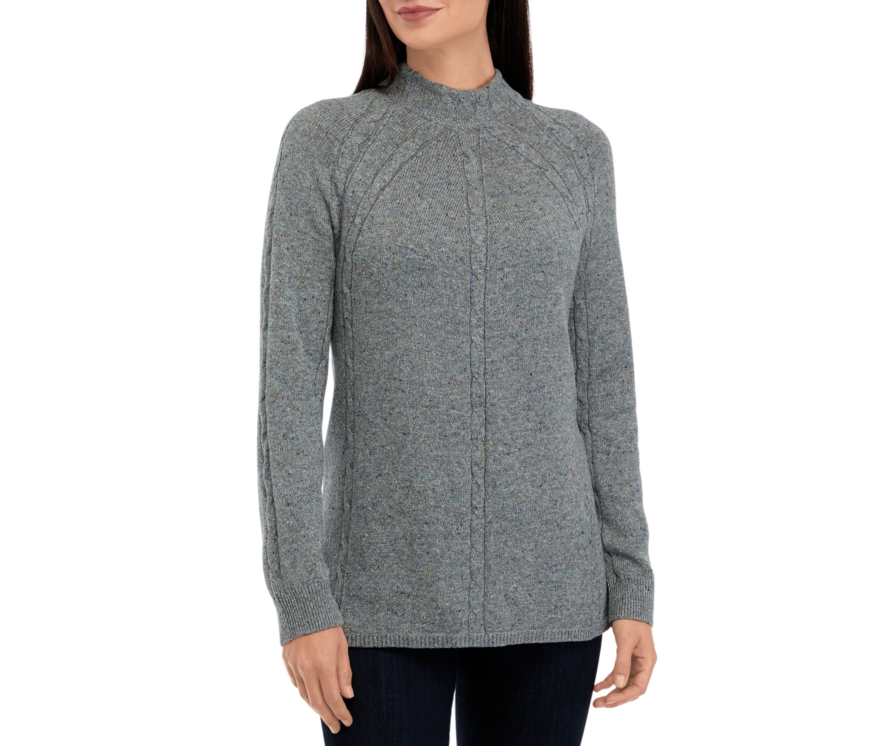 Womens Cable Knit Sweater