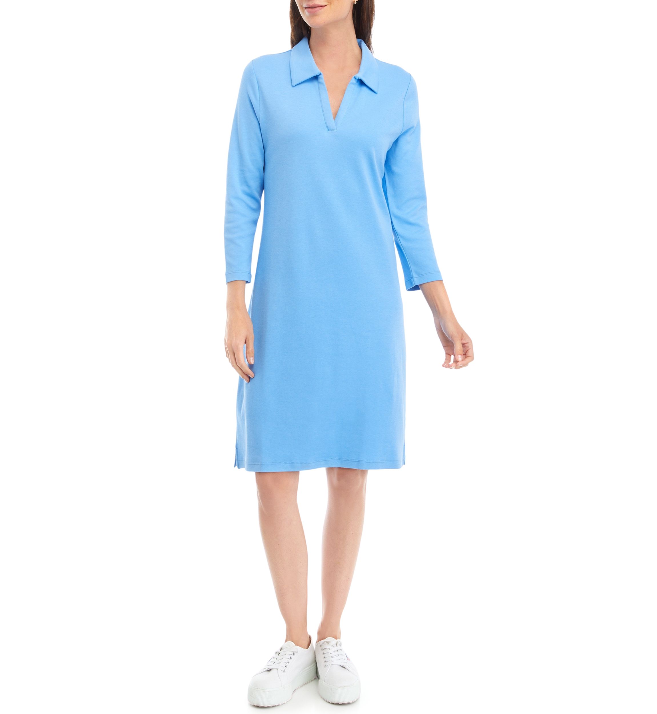 Womens Johnny Collar Dress