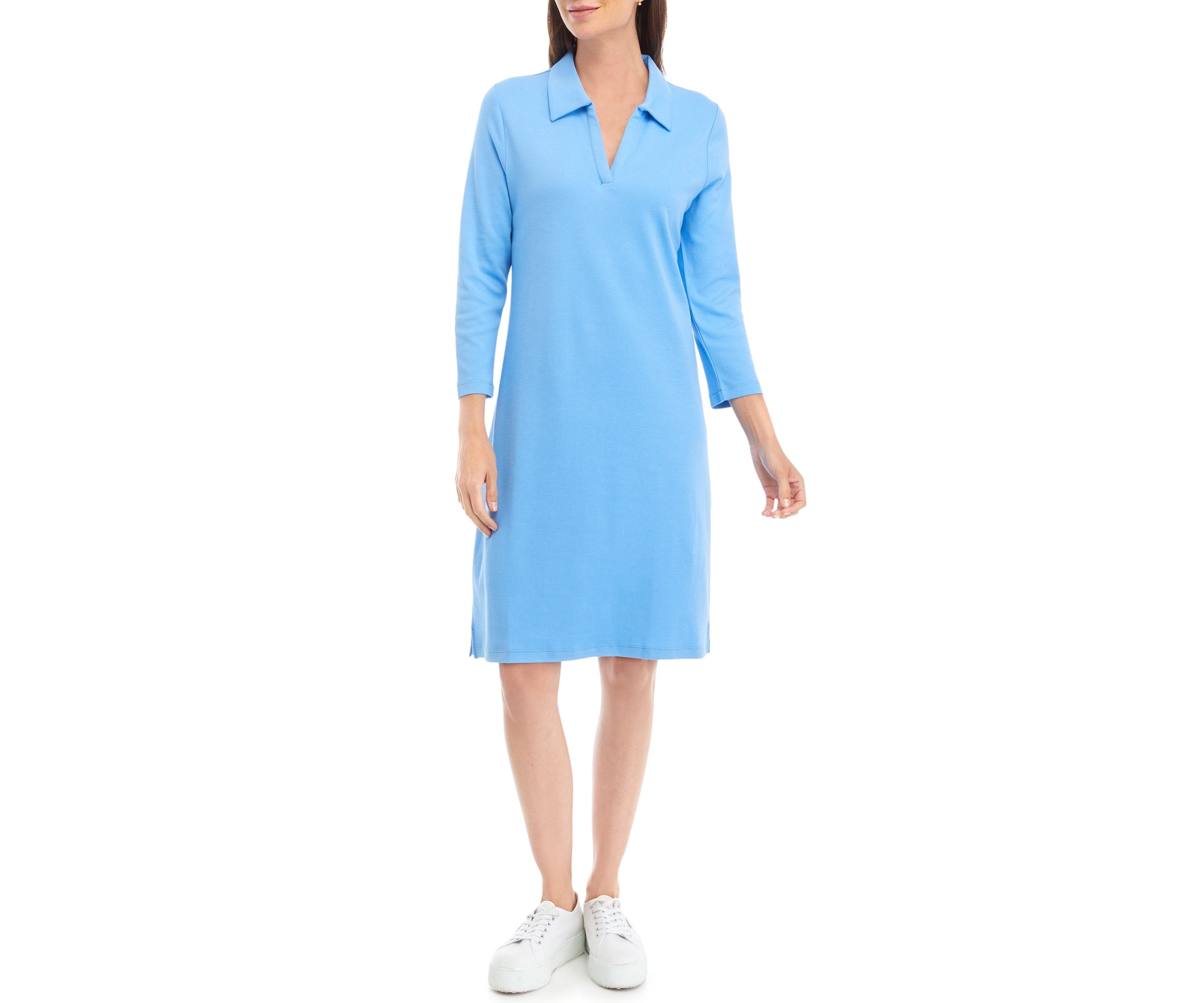 Womens Johnny Collar Dress