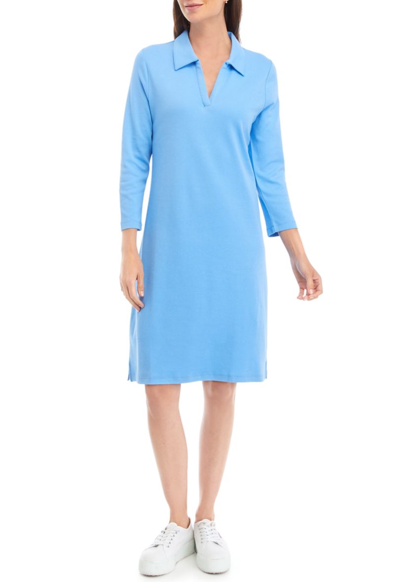 Womens Johnny Collar Dress