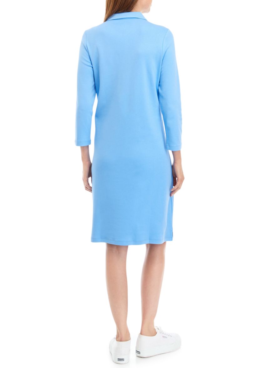 Womens Johnny Collar Dress