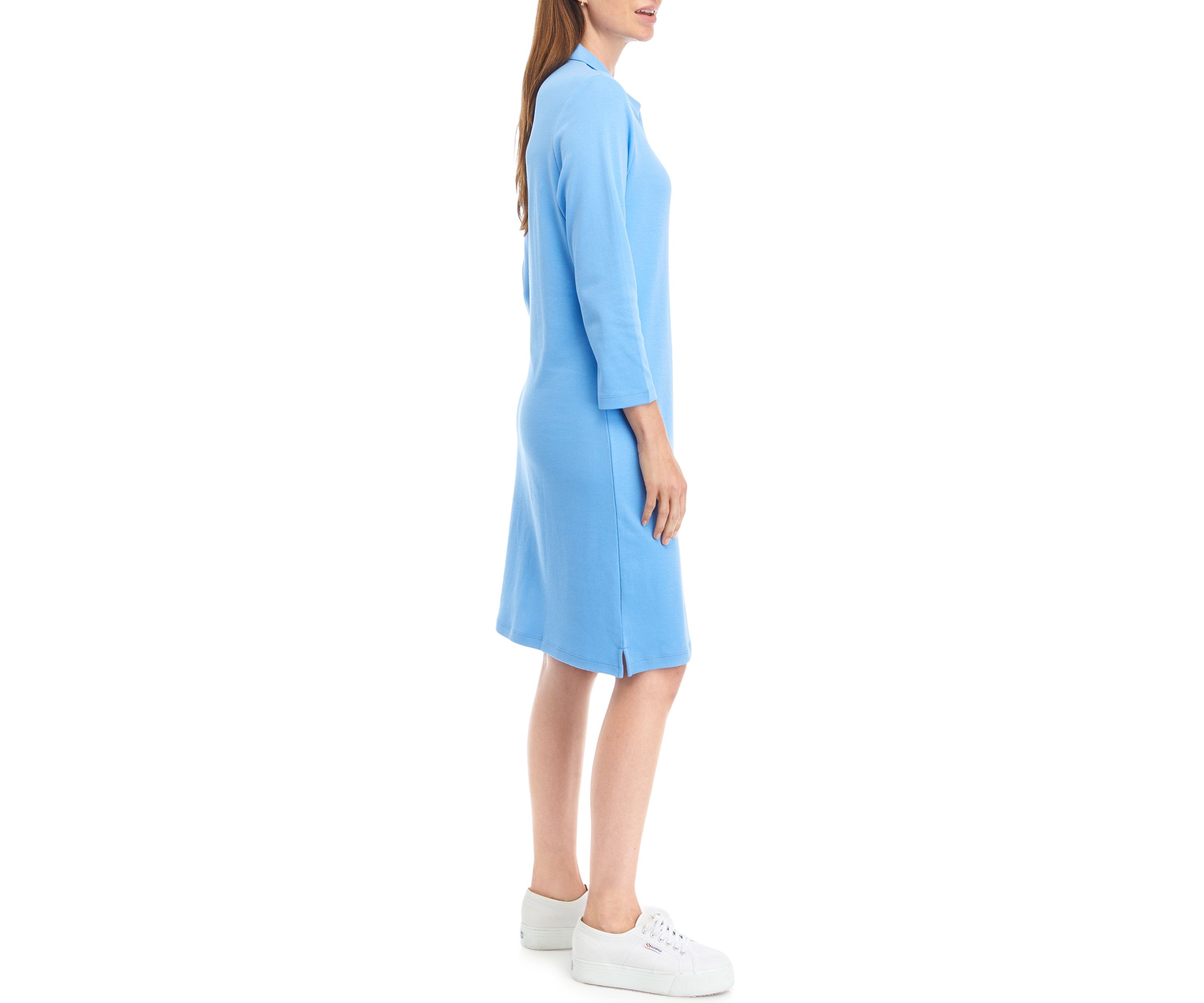 Womens Johnny Collar Dress