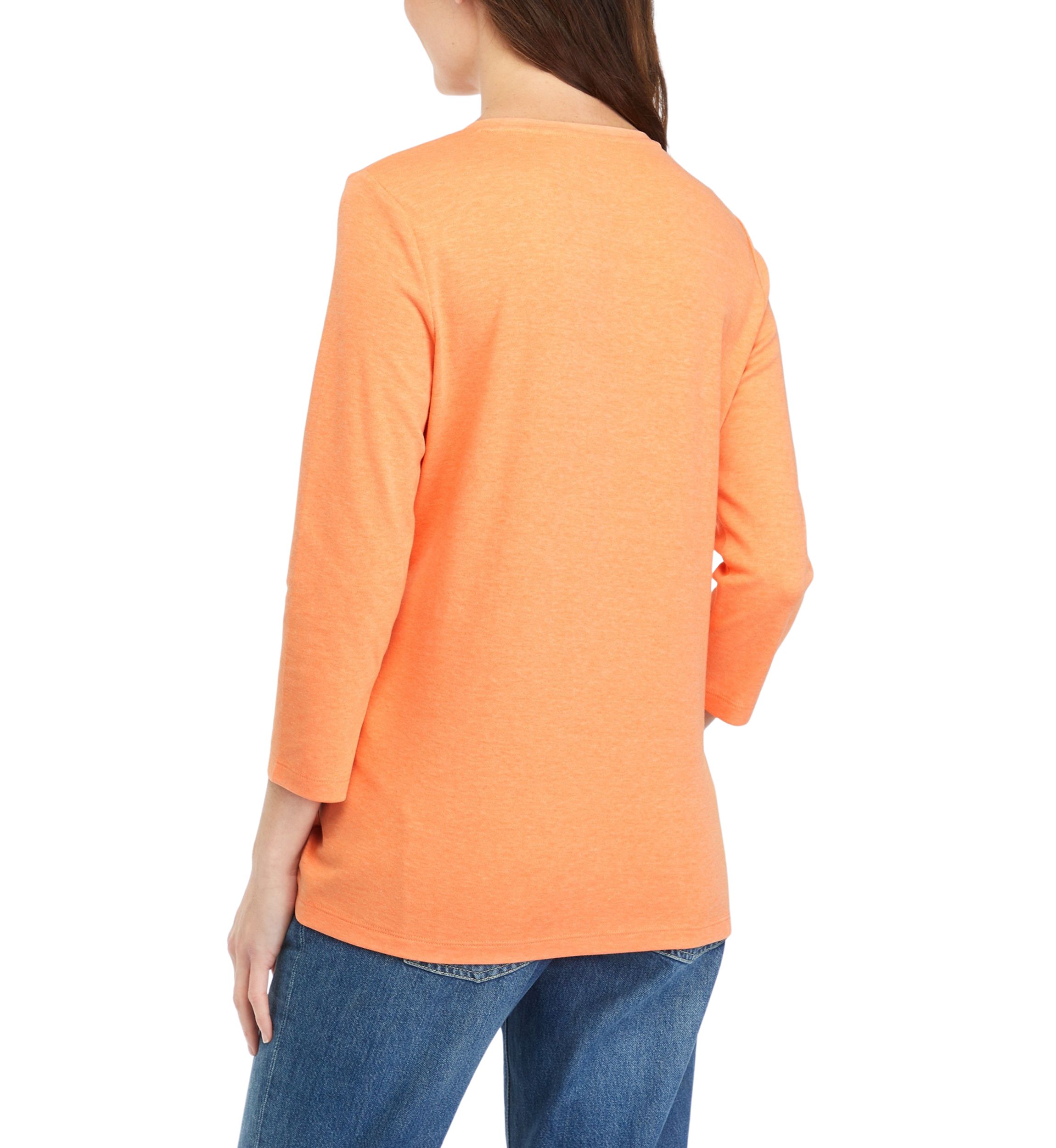 Womens 3/4 Sleeve Crew T-Shirt 