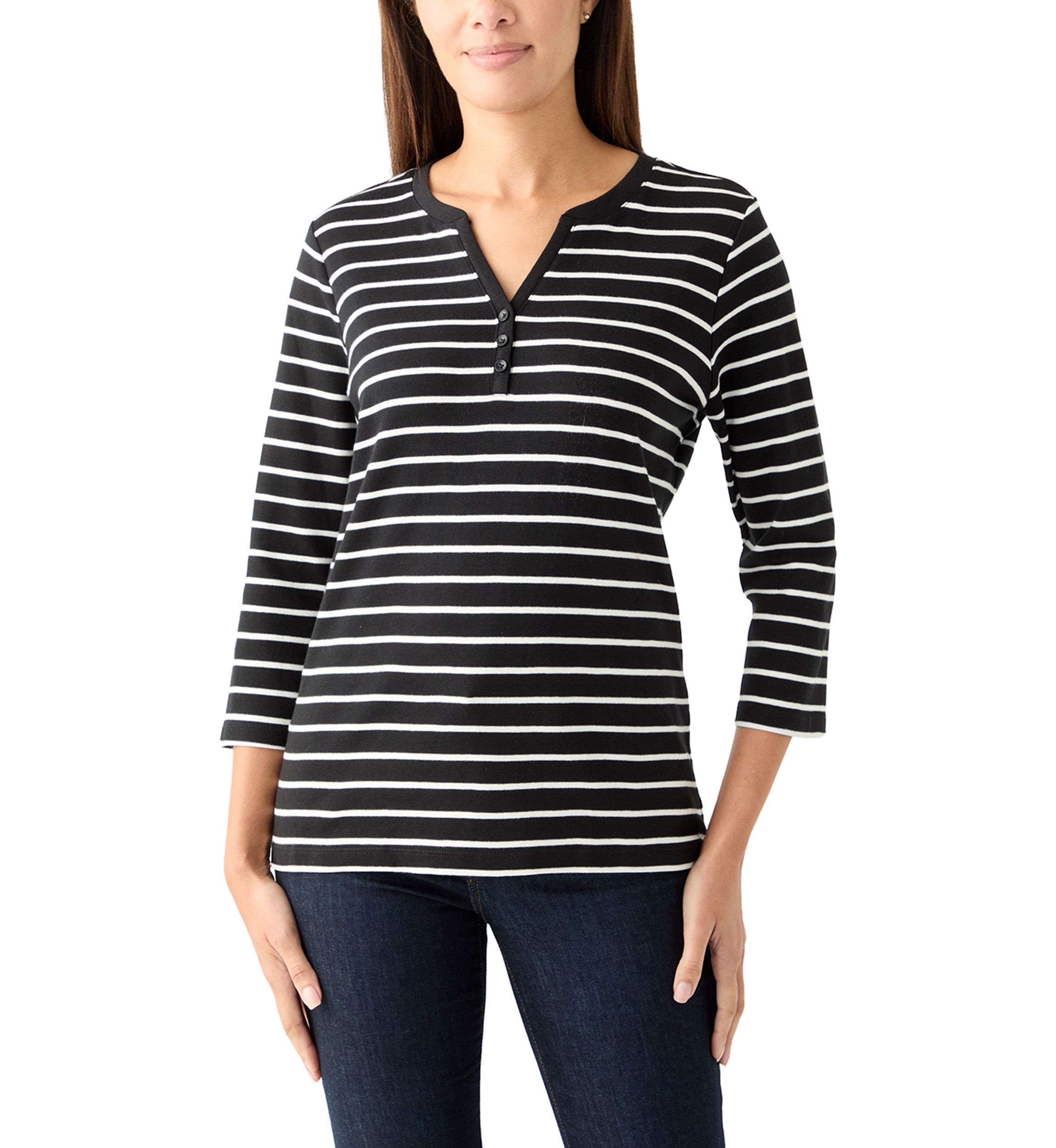 Womens Striped Top