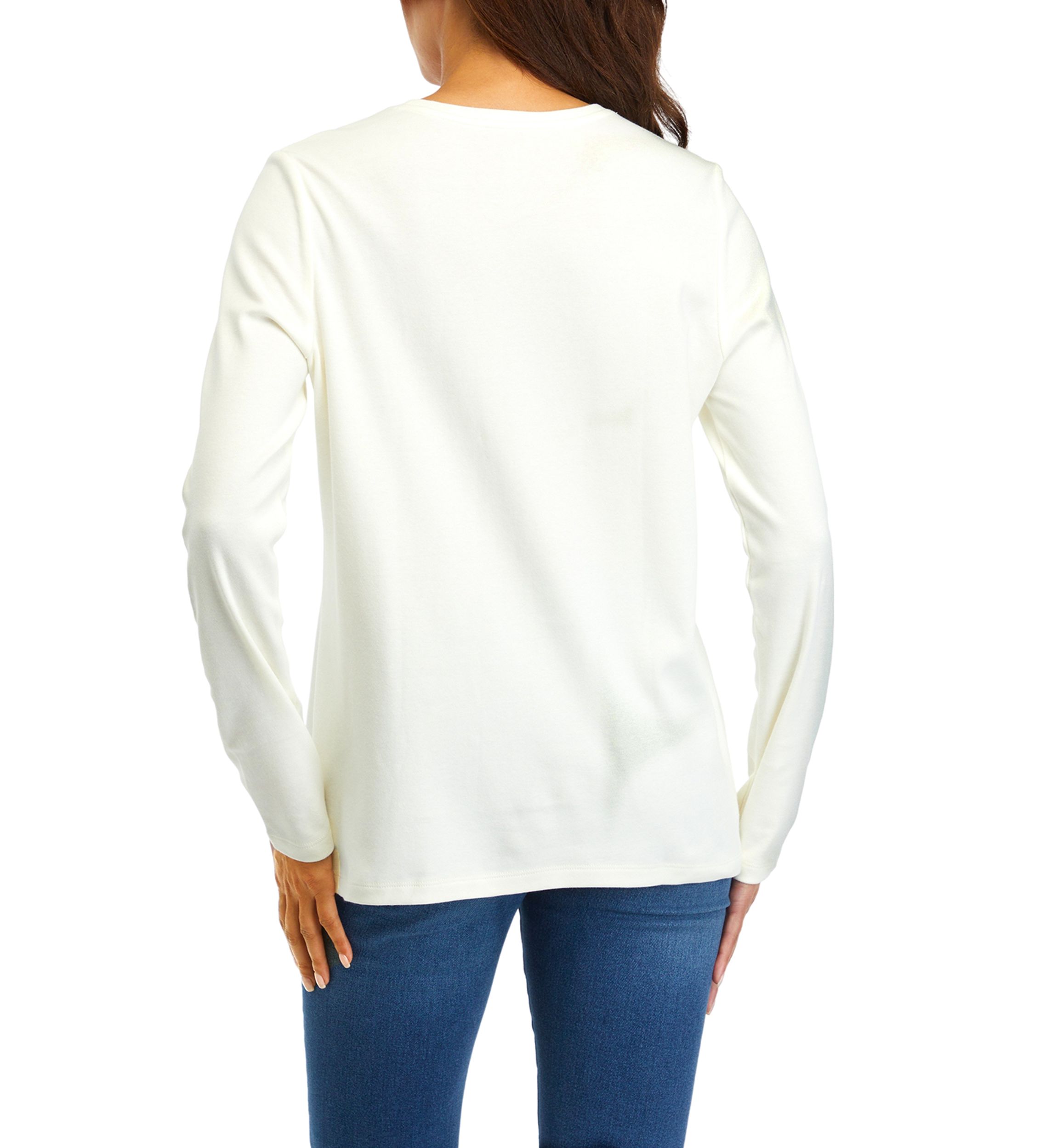 Womens Long Sleeve Graphic T-Shirt