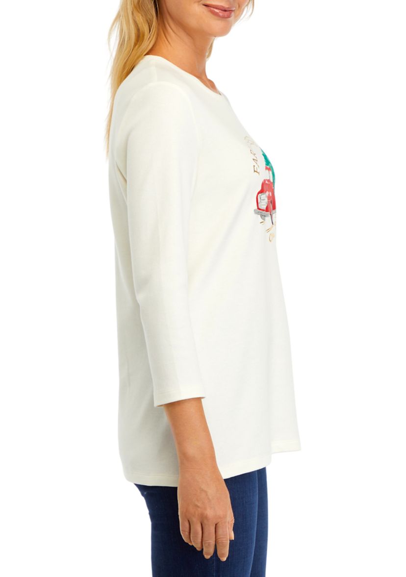 Womens Farm Fresh Graphic T-Shirt