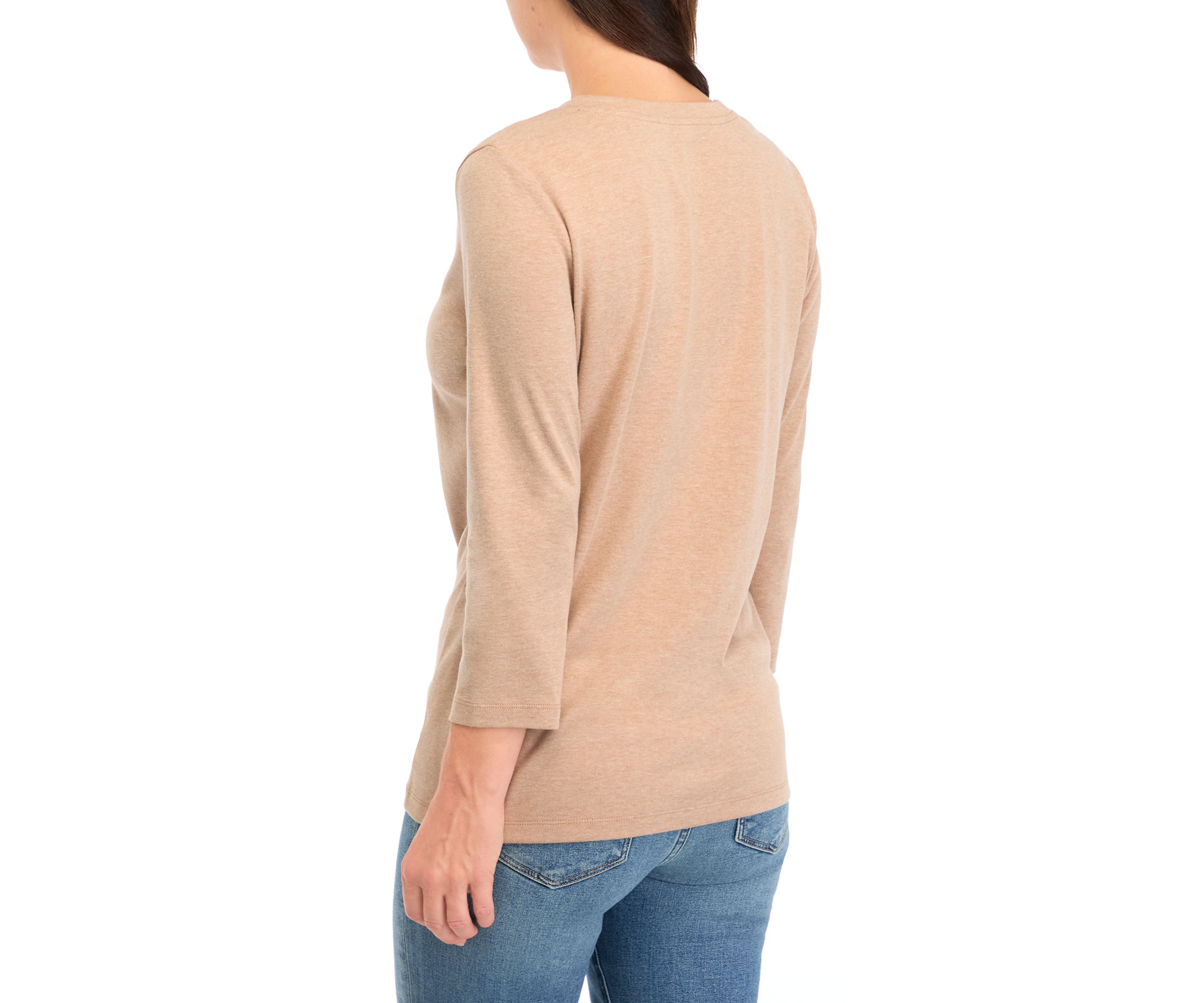 Womens Solid Heather T-Shirt