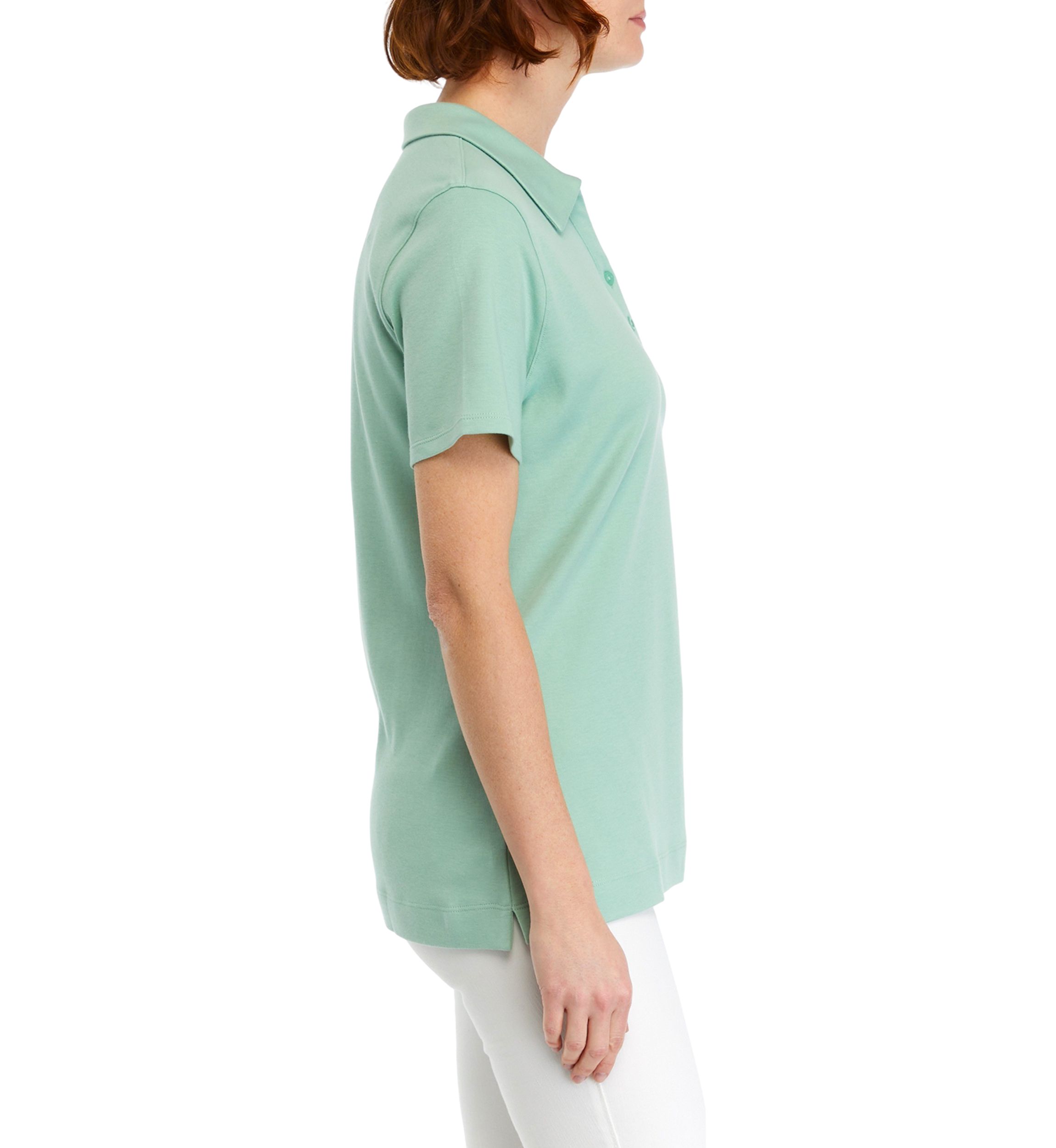 Womens Short Sleeve Fashion Polo Shirt