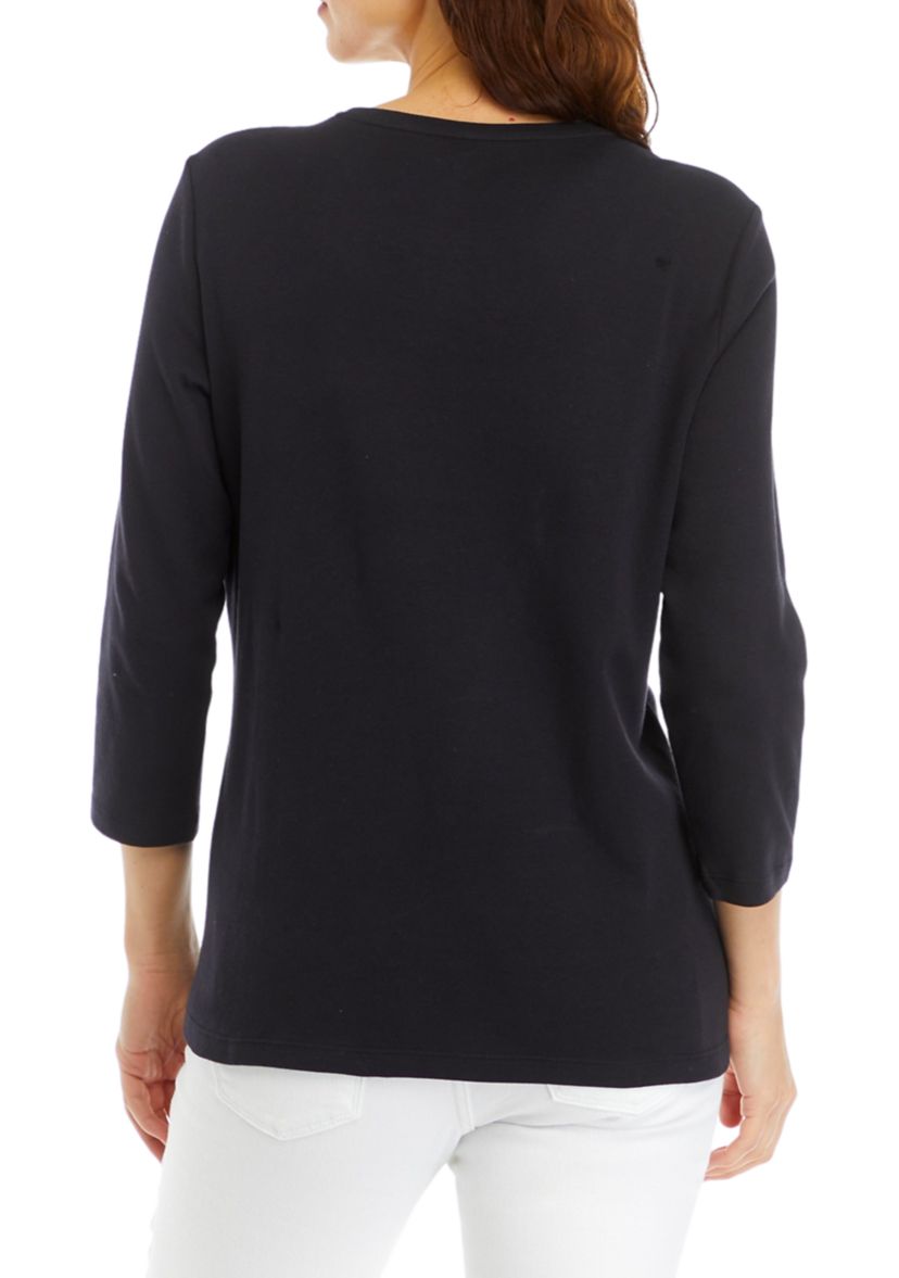 Womens Solid Top